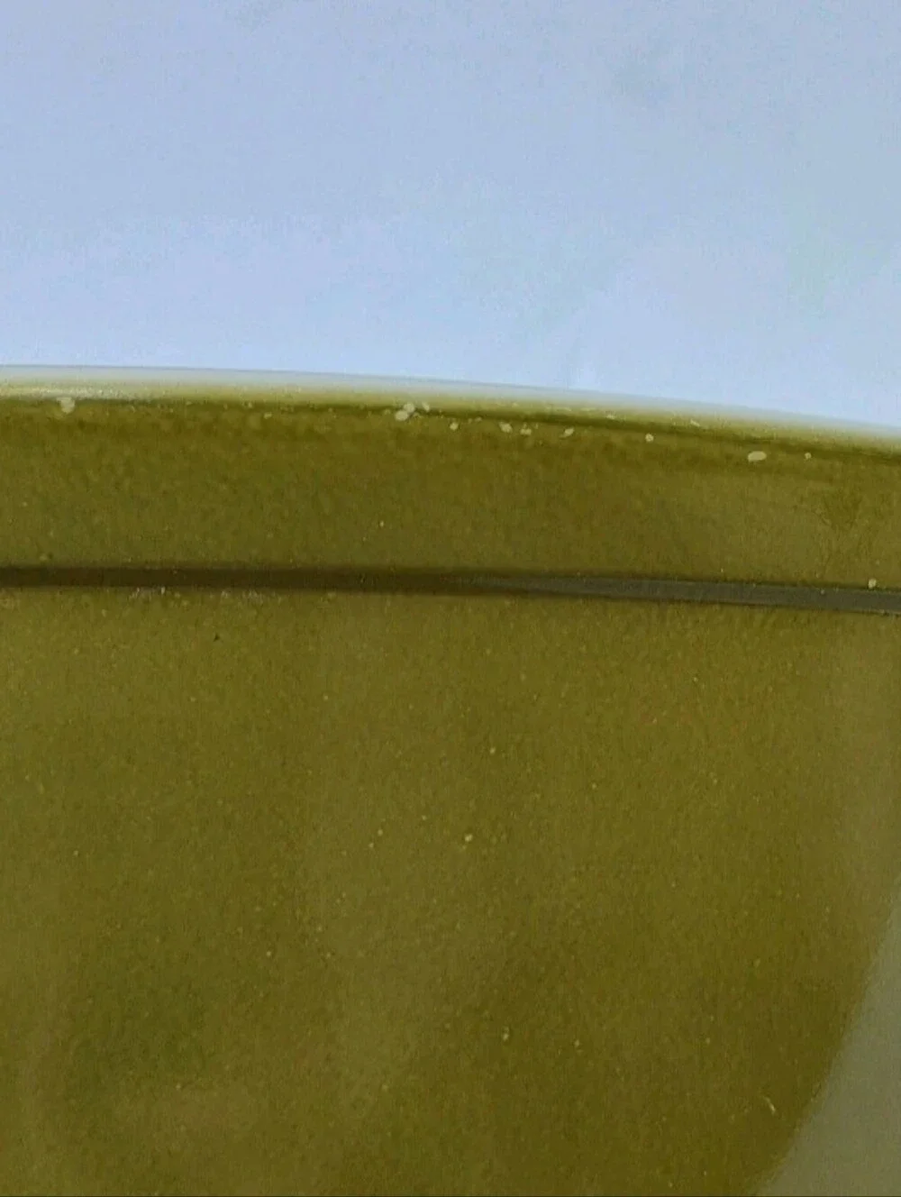 Pyrex #403 2.5 Quarts Green Large Bowl Vintage VTG
